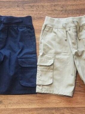 2 pairs of GAP U.S. Polo Boy's Cargo shorts (LNWOT)